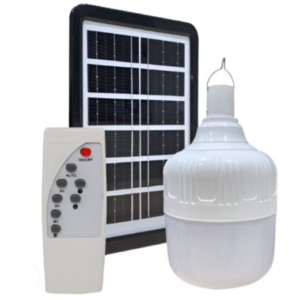 BOMBILLO LED SOLAR 20W LUZ BLANCA