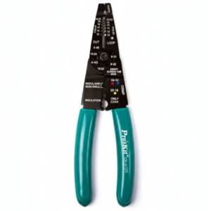 PINZA PELA CABLE +PONCHADORA 9 EN 1 PROSKIT CP-412G