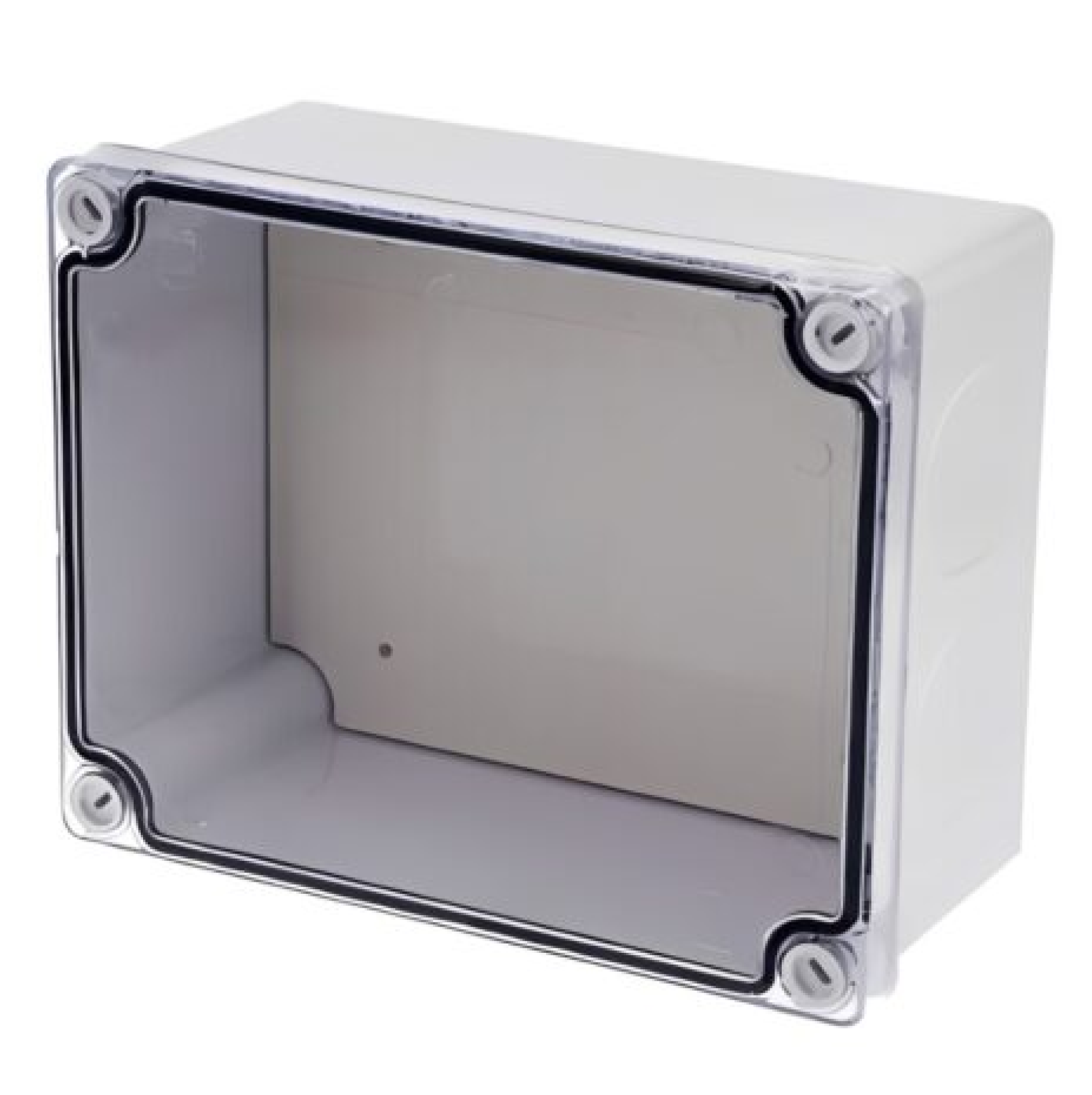 CAJA DE PASO HERMÉTICA C/TAPA TRANSPARENTE 14x18x10 CILES