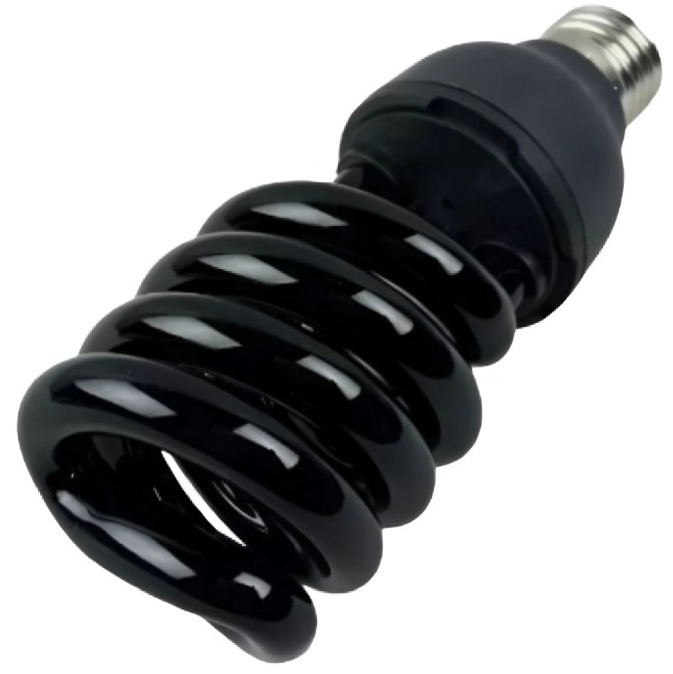 BOMBILLO AHORR 24W 110V L/NEGRA UV