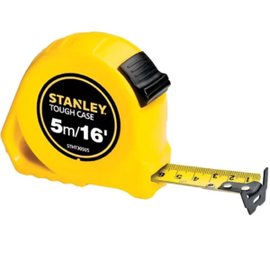 FLEXÓMETRO ANATÓMICO AMARILLO 5MTS STANLEY STHT 30505