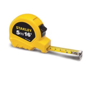 FLEXÓMETRO UNIVERSAL AMARILLO 5MTS STANLEY
