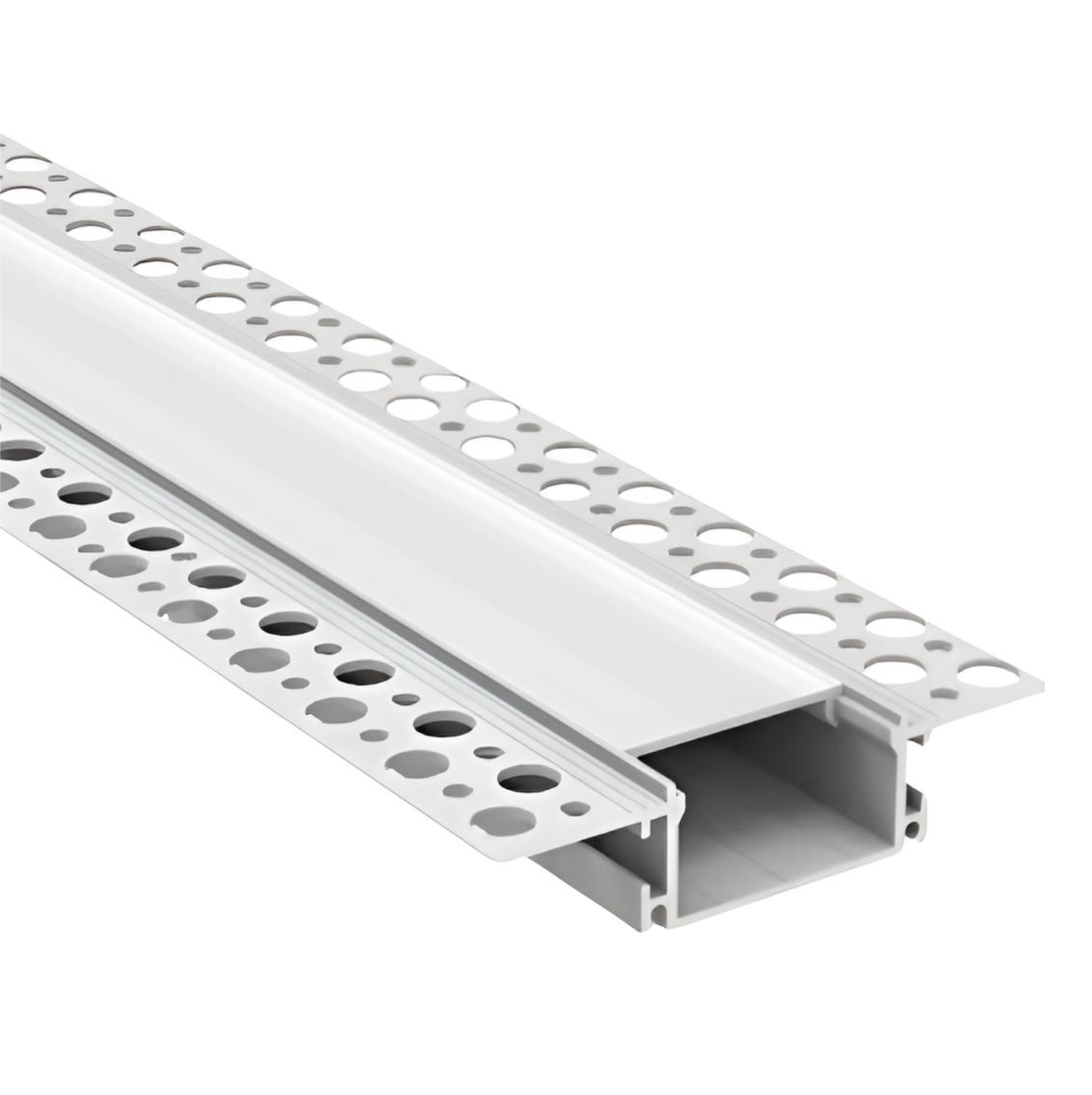 PERFIL PARA RIEL DIFUSOR ALUMINIO PERFORADO 3 M