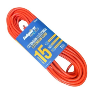 EXTENSION INDUSTRIAL  15M NARANJA 2X14 AWG FULGORE FP0128
