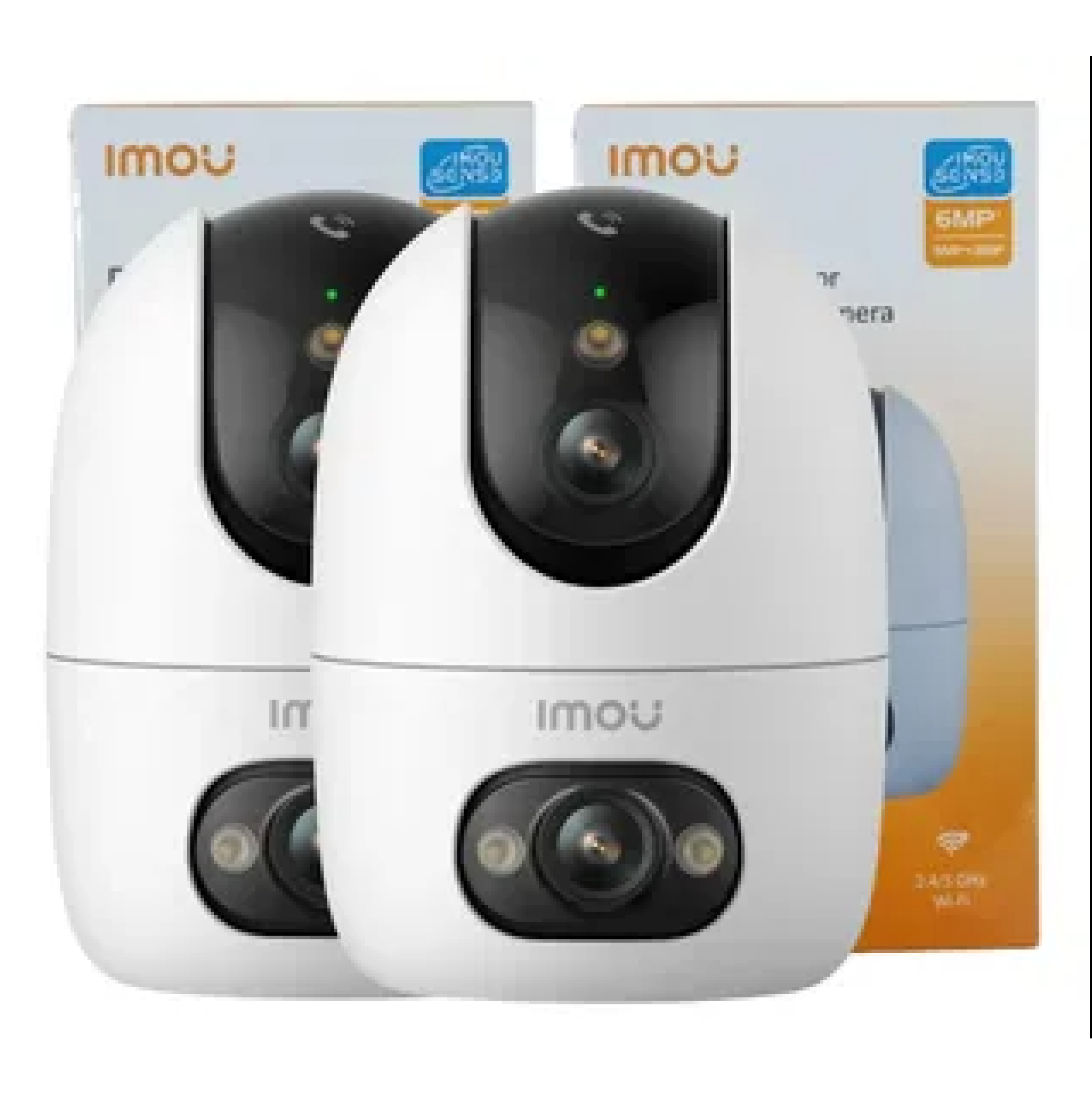 Cámara WiFi Indoor Smart Imou Ranger 2 Dual 6MP (3MP+3MP)