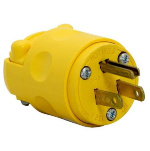 CLAVIJA 15 AMP C/P 125V AMARILLA LEVITON 515-PV