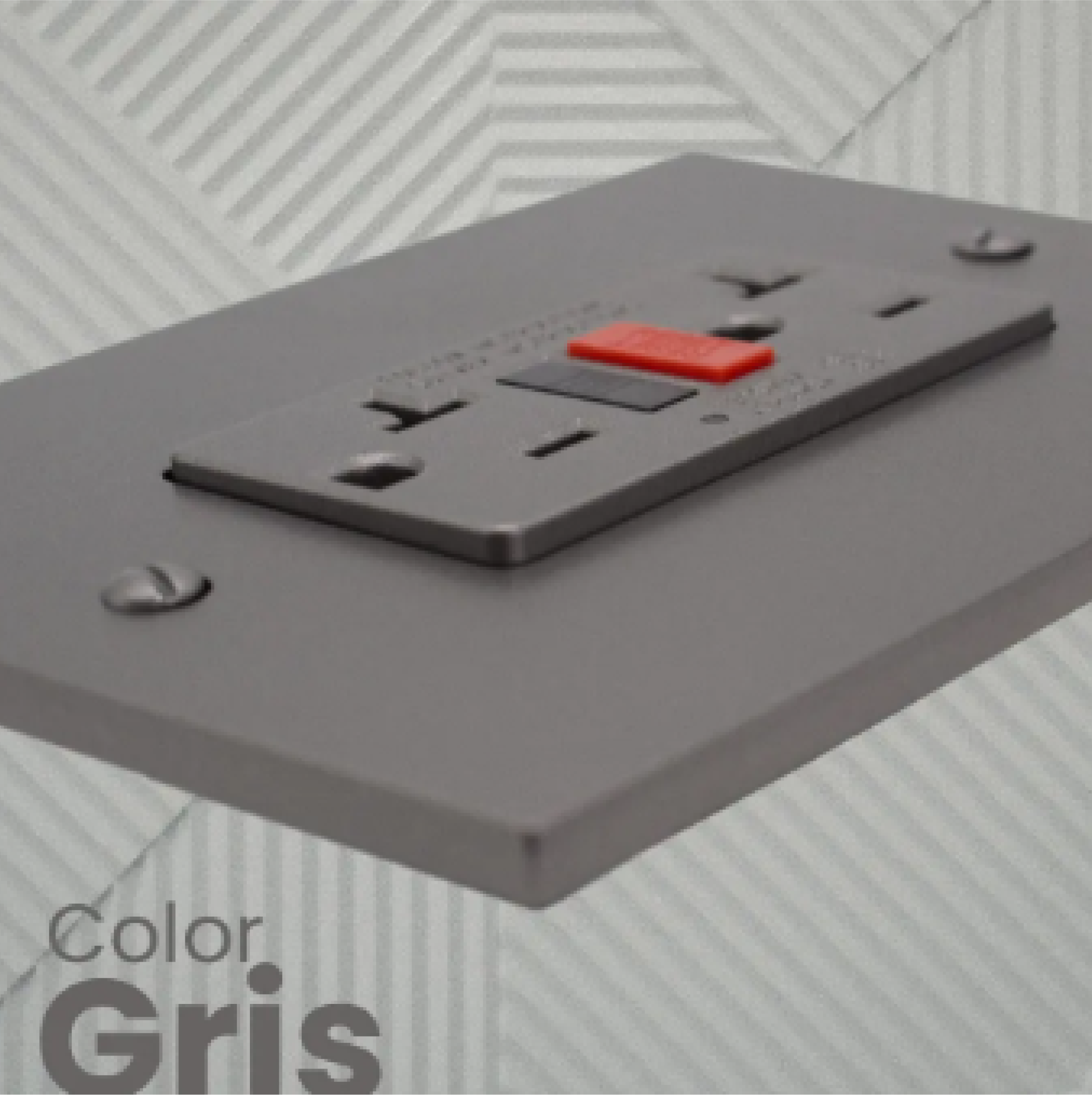 TOMA GFCI 20A SILVER LUXURY MERCURY REF ETI125 - Imagen 4