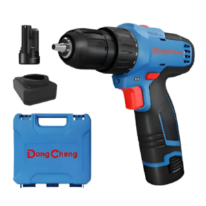 TALADRO INALAMBRICO PERCUTOR ATORNILLADOR 3/8" 12V 2 BATERIA 2Ah 1 CARGADOR DONG CHENG DCJZ1202I