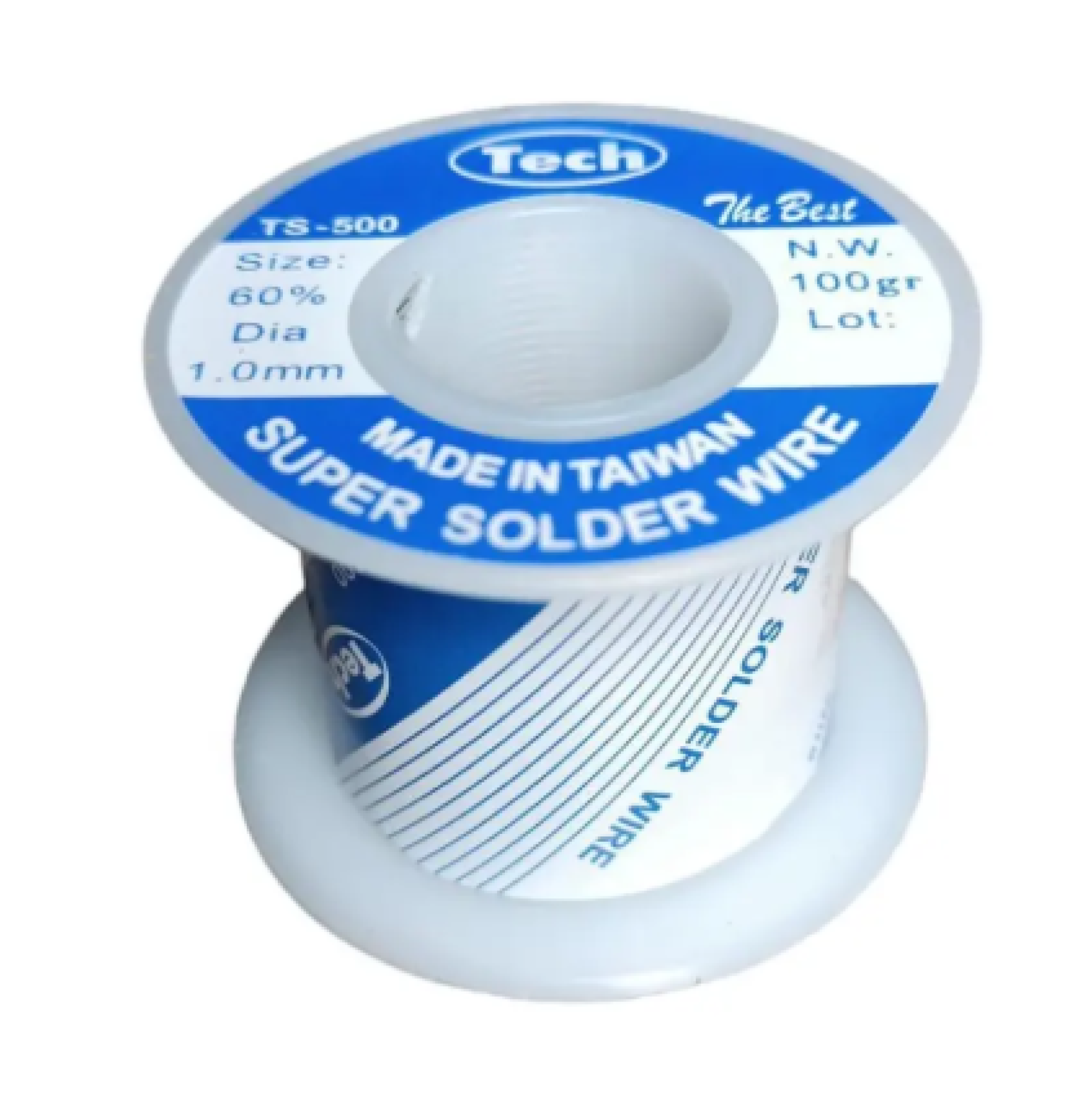 SOLDADURA ESTAÑO 0.5MM 100GR TECH TS-451 ISMART