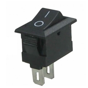 SWICH BALANCIN MINI NEGRO 2P 6A ISMART SW-100BK