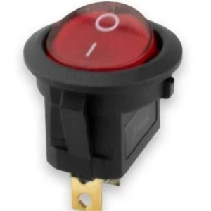 SWICH BALANCIN RED ROJO 3PIN 13A 125V SW-133RD ISMART