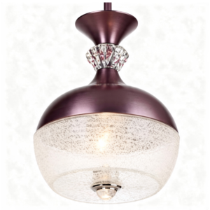 LAMPARA LED DECORATIVA COLGANTE 1 X 6W TRICOLOR OSAKY LB24-1