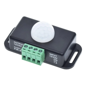 SENSOR D/MOV S/P PARA CINTA LED 5V - 24V PIR-8 LED GOLD SE1-004