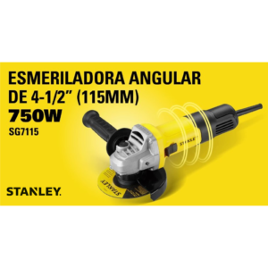 PULIDORA 4. 1/2 750W STANLEY SG7115-B3 45915