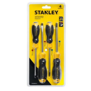JUEGO DESTORNILLADORES 4PZ BASIC 3/16-1/4 REF STMT60040-LA STANLEY