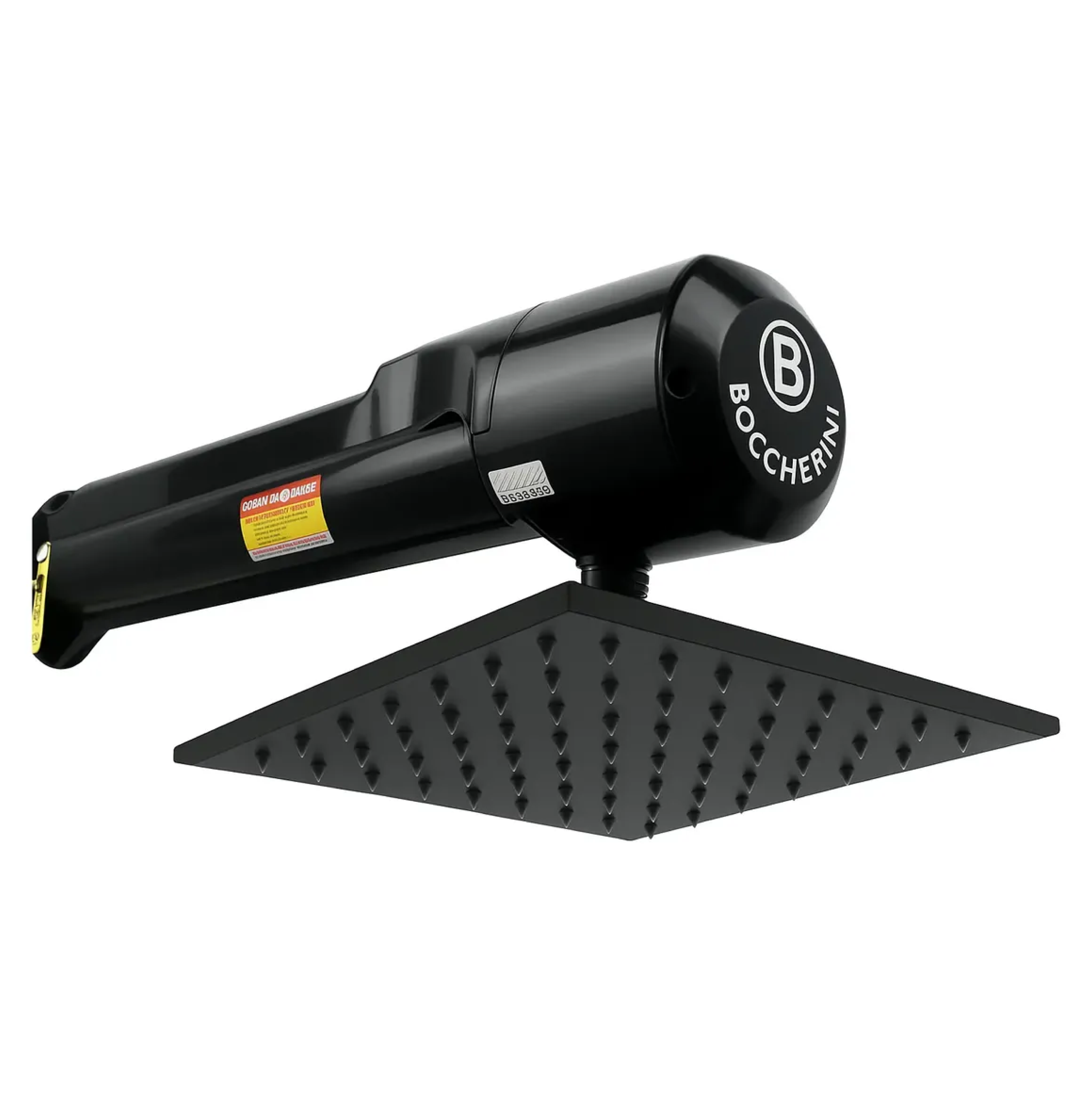 DUCHA LUSSO 110V NEGRA HORIZONTAL BOCCHERINI 2807110