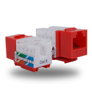 JACK CAT 6 ROJO MARWA MW-JKK-CAT6-R