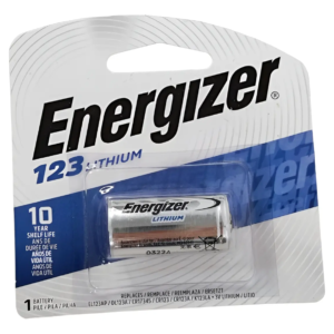 PILA CR123 LITHIUM ENERGIZER/PANASONIC 1021