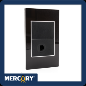 TOMA TELEFONO SENCILLA S/PLACA BLACK MIRROR MERCURY REF ETI58