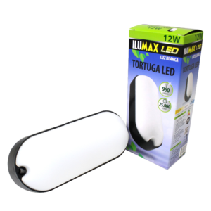 TORTUGA LED 12W 6500K NEGRA ILUMAX REF 2069