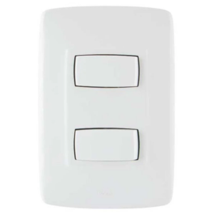 INTERRUPTOR CON DOBLE ARQUEA BLANCO