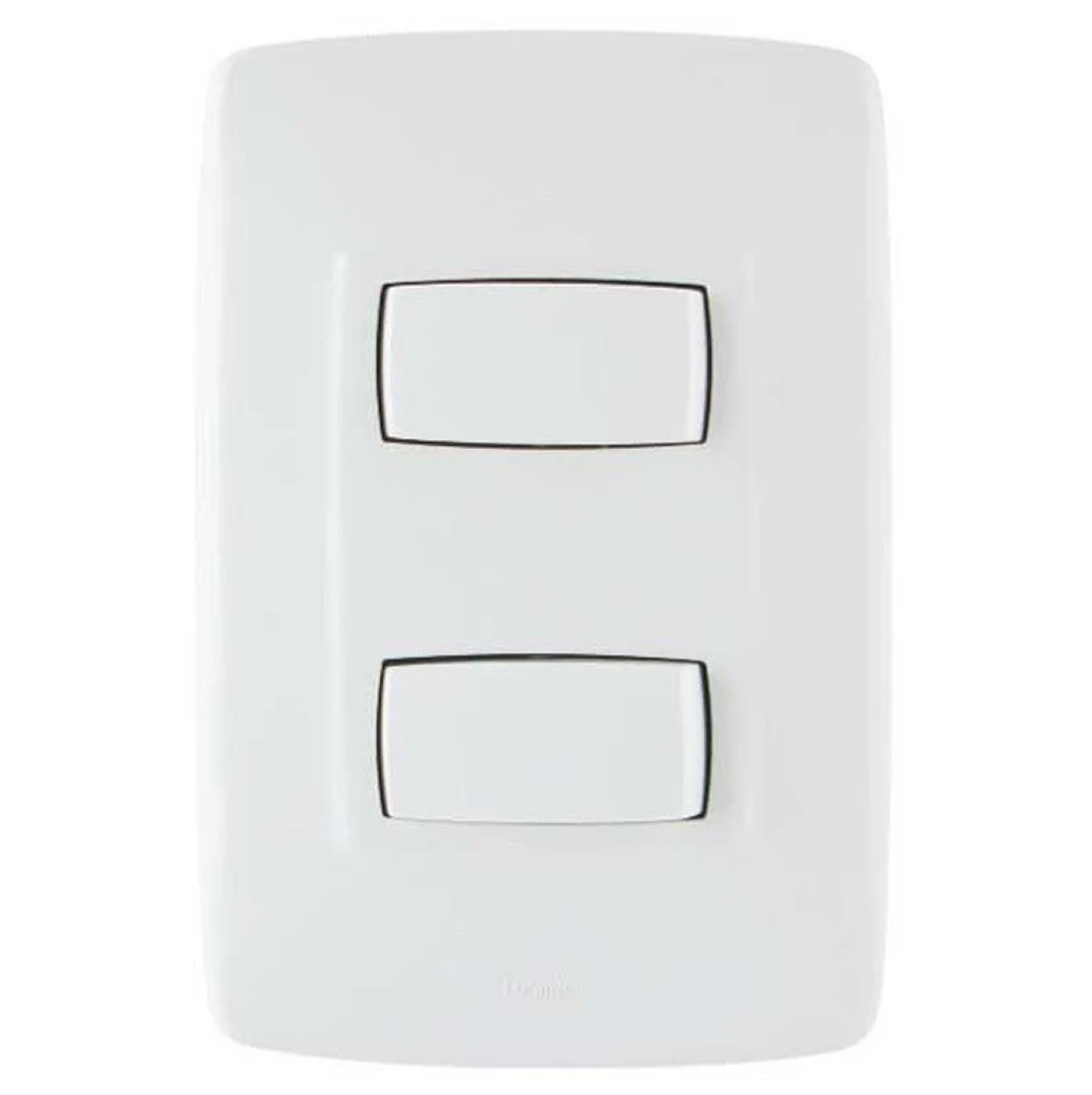 INTERRUPTOR CON DOBLE ARQUEA BLANCO