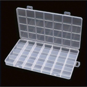 CAJA ORGANIZADORA PLASTICA 24 DIVISIONES 225X180X60M PROSKIT REF SB-6011