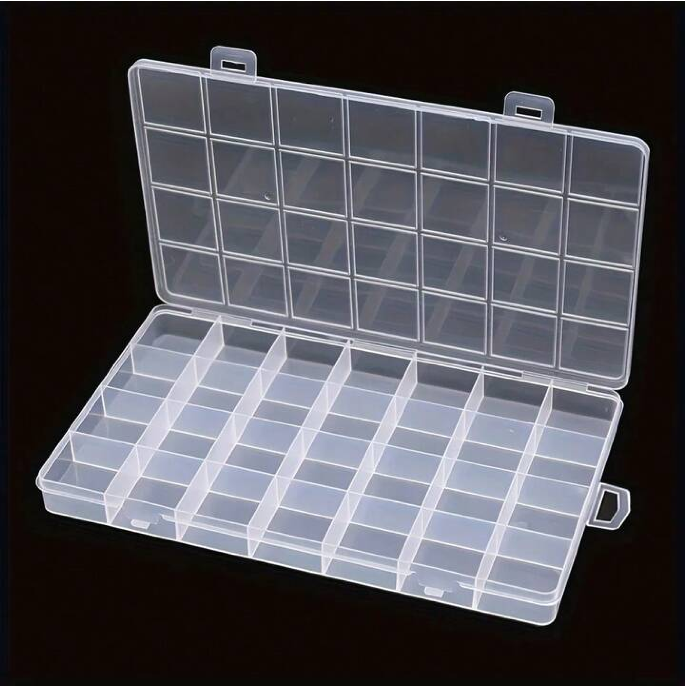 CAJA ORGANIZADORA PLASTICA 24 DIVISIONES 225X180X60M PROSKIT REF SB-6011