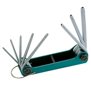 JUEGO 8 LLAVES TIPO TORX PROSKIT REF 8PK-021L T9H-T40H