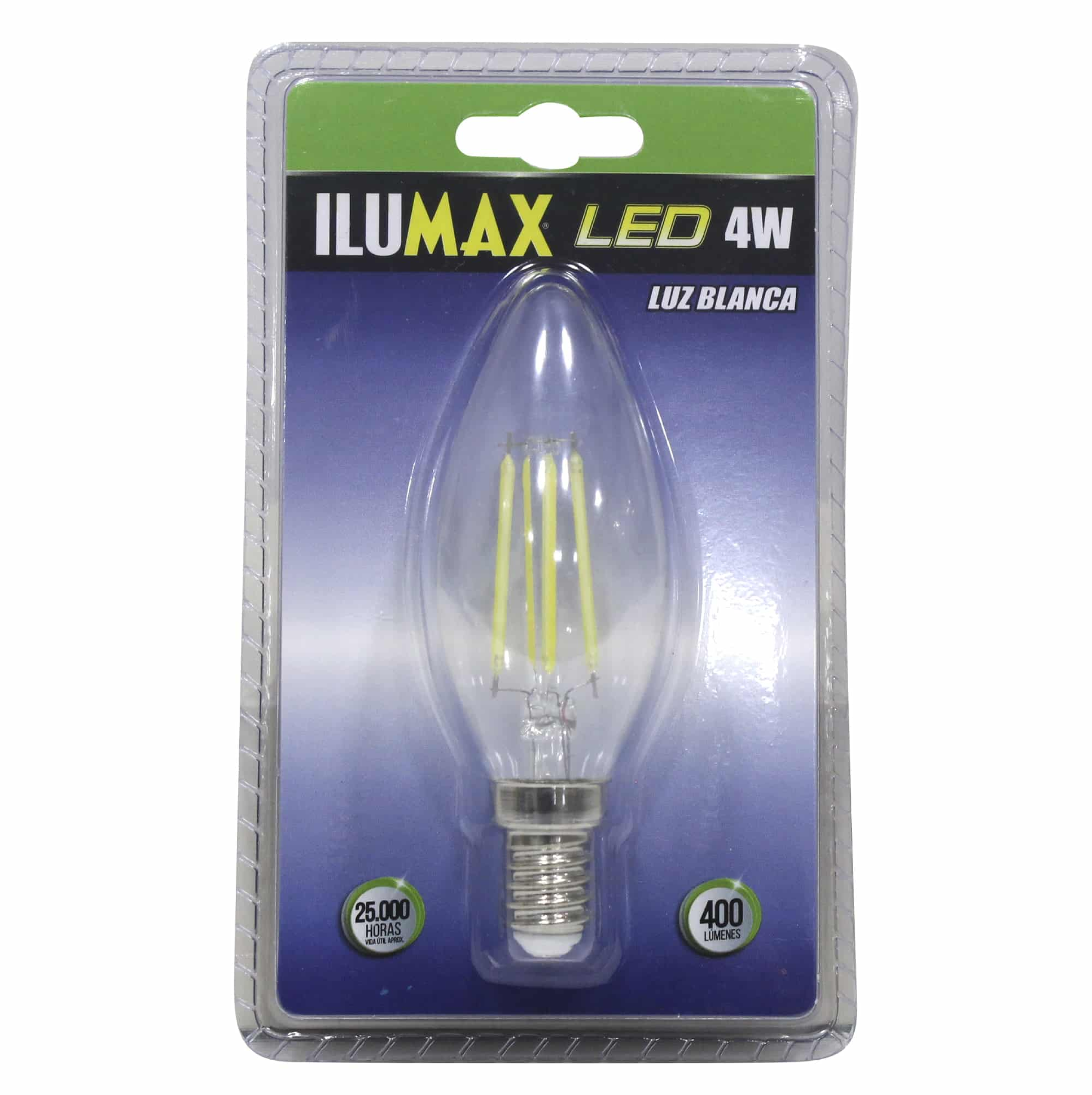 LED VELA 4W 6500K E-14 FILAM DIMME PICO ILUMAX REF 1359
