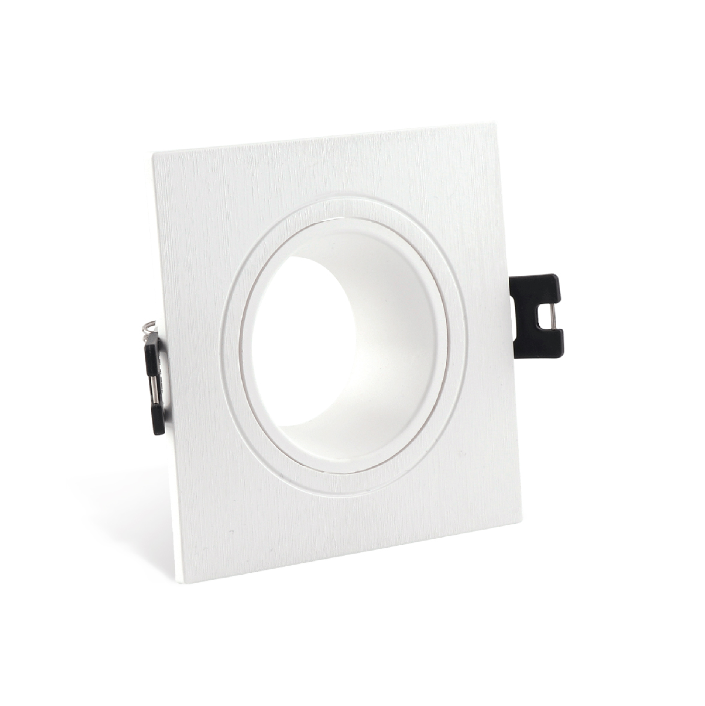 BALA LED CARDAN SENCILLA GU10 BLANCA ALUMINIO ECOLITE REF: DLGUALAX1