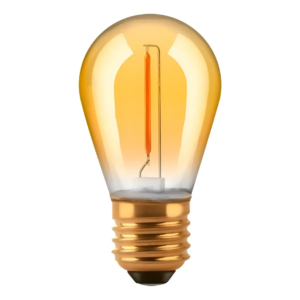 BOMBILLO LED 01W 3000K FILAMENTO S14 E27 AMBAR NIPPON 1070133