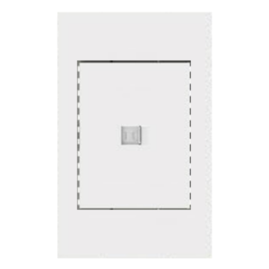 TOMA RJ45 PREMIUM WHITE MERCURY REF ETI152