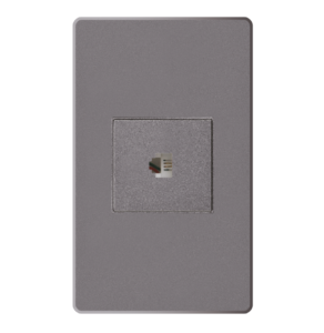 TOMA TELEFONO SENCILLA SILVER PLUS MERCURY ETI207
