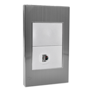 TOMA TELEFONO SENCILLA STAINLESS MERCURY REF ETI49