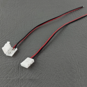 CONECTOR CINTA LED HIGH LUMEN IP33 8MM C/CABLE 2PIN MERCURY ICL95