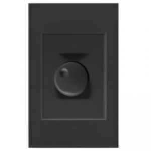 DIMMER PERILLA SENCILLO NEGRO MATE MERCURY ETI169