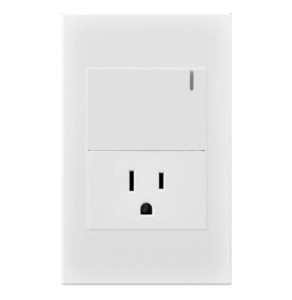 INTERRUPTOR + TOMA BLANCO CAPRI MERCURY REF ETI216