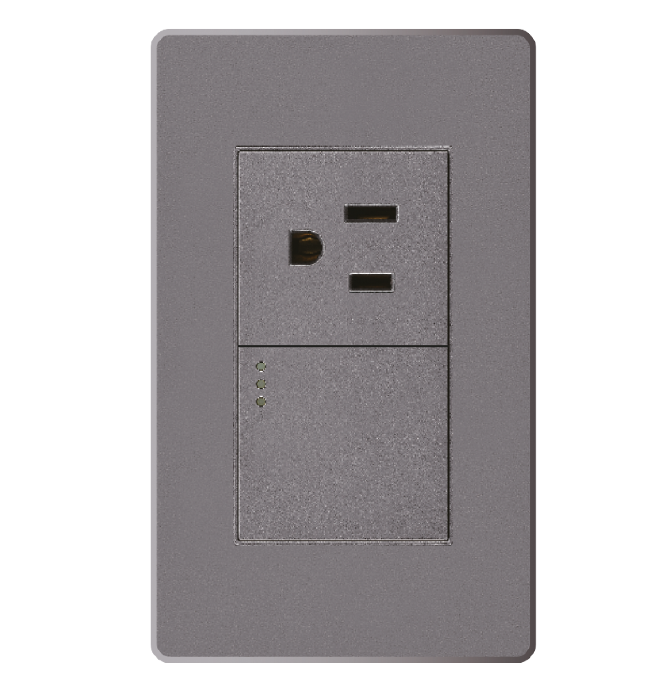 INTERRUPTOR + TOMA SILVER PLUS MERCURY REF ETI205