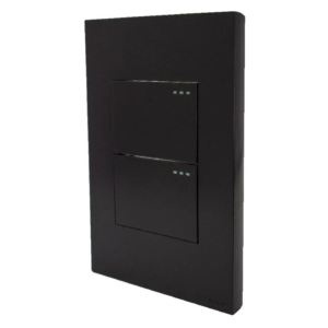 INTERRUPTOR CONM DOBLE NEGRO PLUS MERCURY REF ETI189