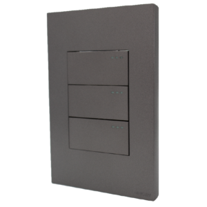 INTERRUPTOR CONM TRIPLE SILVER LUXURY MERCURY REF ETI115