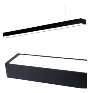 LAMPARA LED LINEAL 40W 3CCT NEGRA ARTLAB MERCURY ITL75