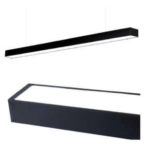 LAMPARA LED LINEAL 40W 3CCT NEGRA ARTLAB MERCURY ITL75