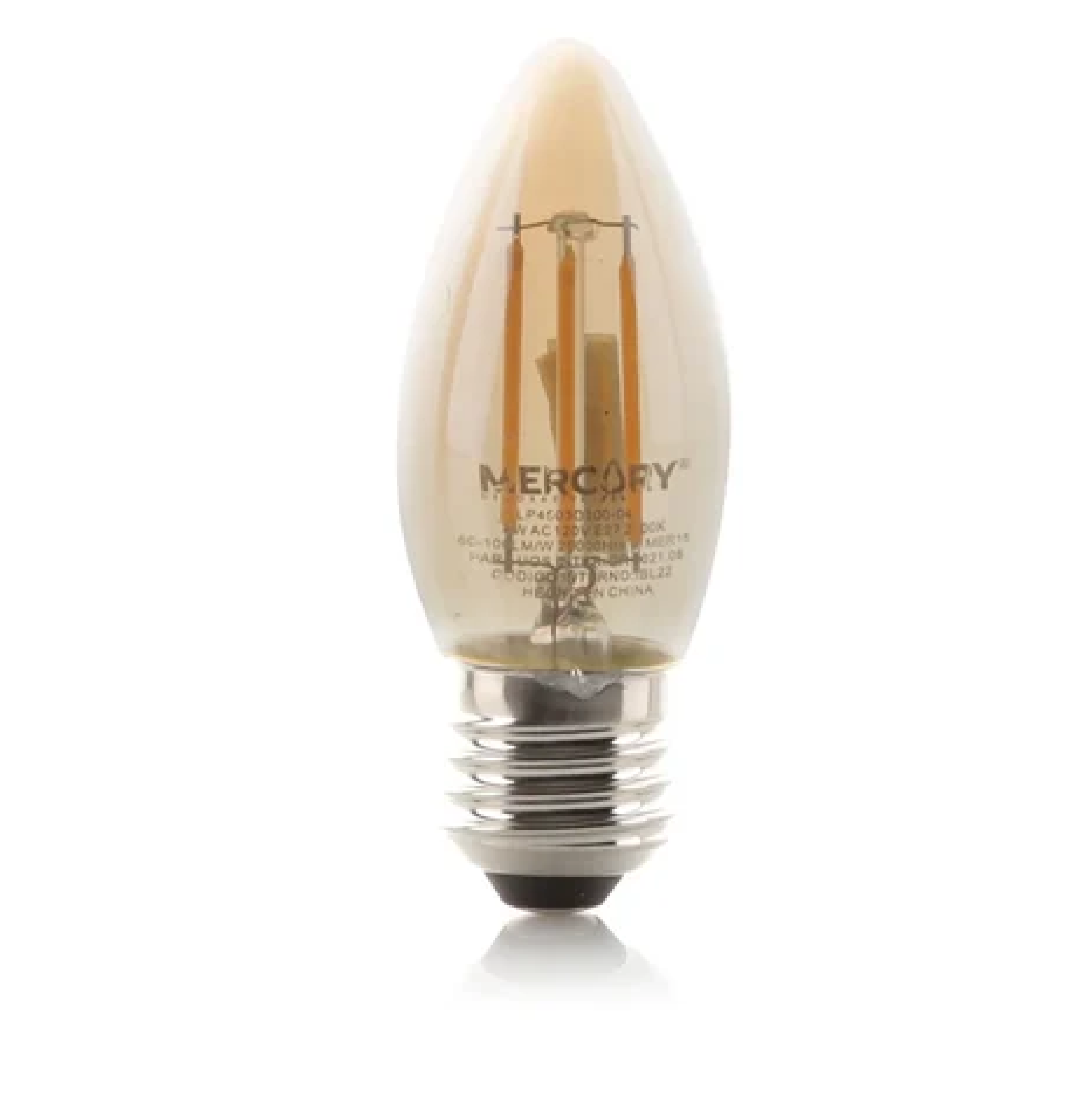 LED VELA 4W 3000K E-27 FILAMENTO MERCURY IBL22