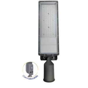 LUMINARIA LED 100W 6500K C/FOTOCELDA MERCURY IRL70