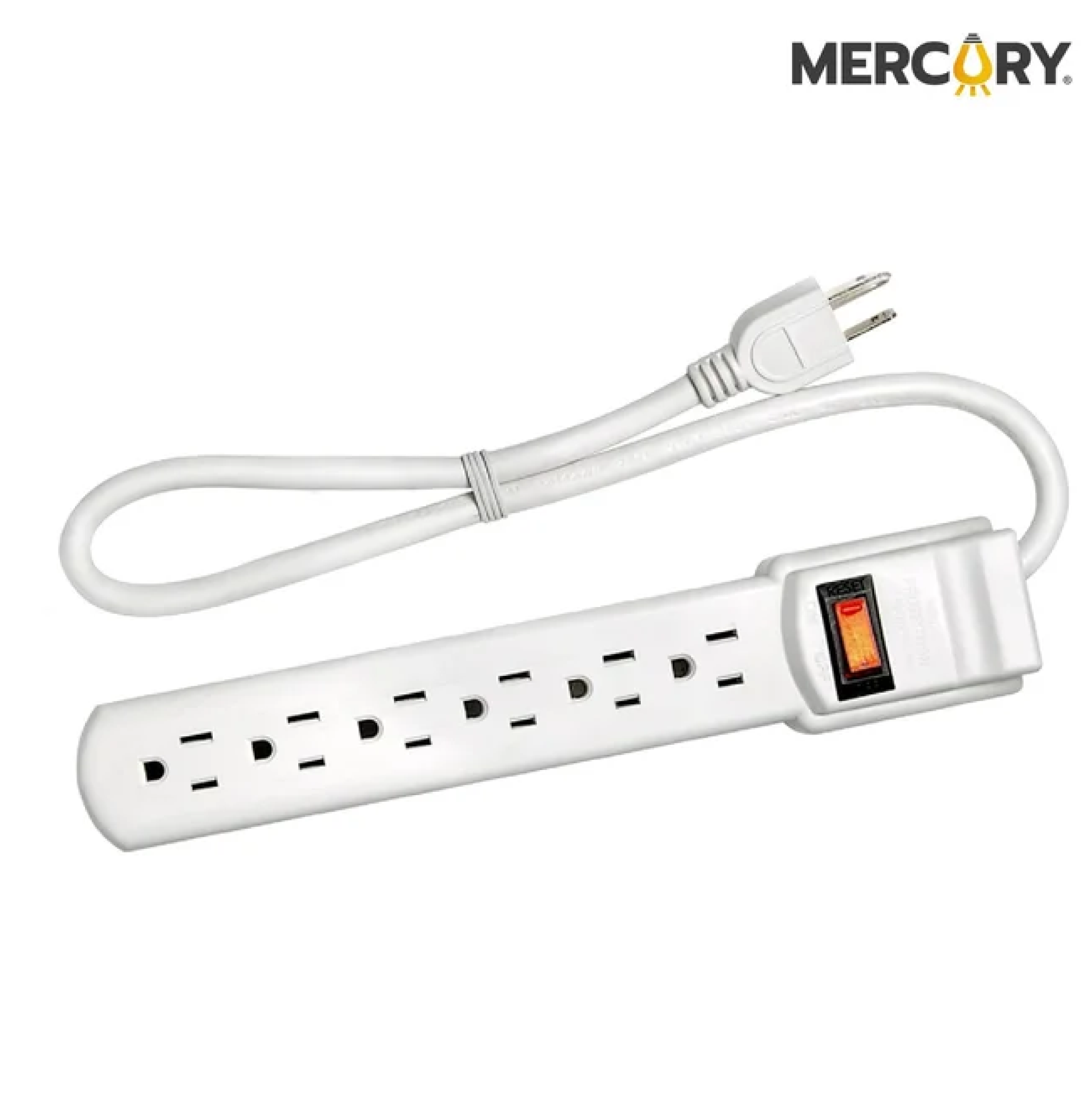 MULTITOMA 6 SALIDAS 0,90M BLISTER MERCURY ECA108 - Imagen 2