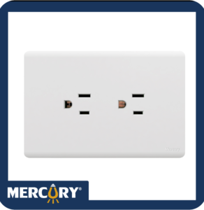 TOMA DOBLE C/P WHITE L/INFINITY MERCURY ETI260