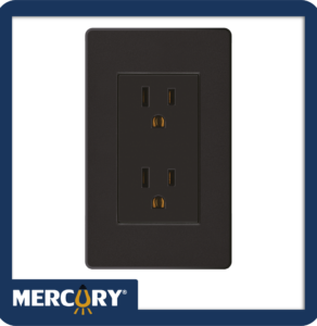 TOMA DOBLE C/P NEGRO PLUS MERCURY REF ETI191