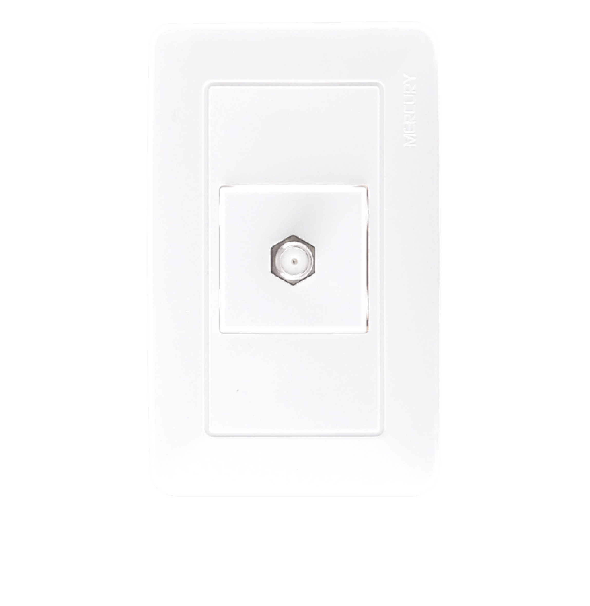 TOMA COAXIAL SENCILLA PLUS BL MERCURY ETI180 - Imagen 2