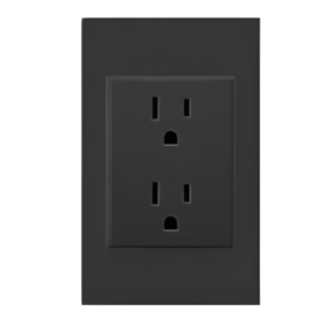 TOMA DOBLE C/P + 2 USB NEGRO MATE MERCURY REF ETI171